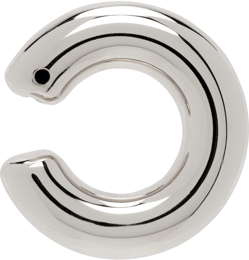 Fiorucci Silver Engraved Single Ear Cuff