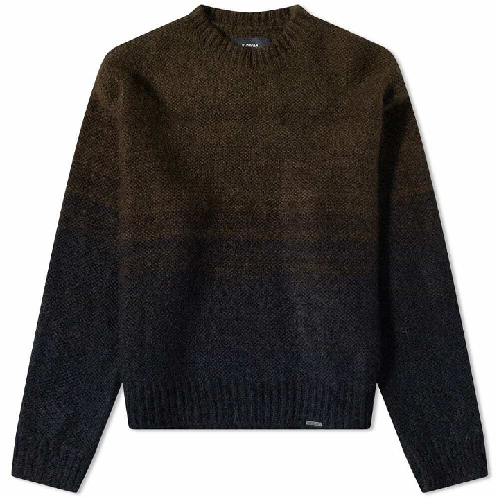 Photo: Represent Men's Gradient Knitted Sweater in Brown