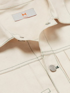 Hayato - Throwing Fits Cesca Cotton-Canvas Trucker Jacket - Neutrals