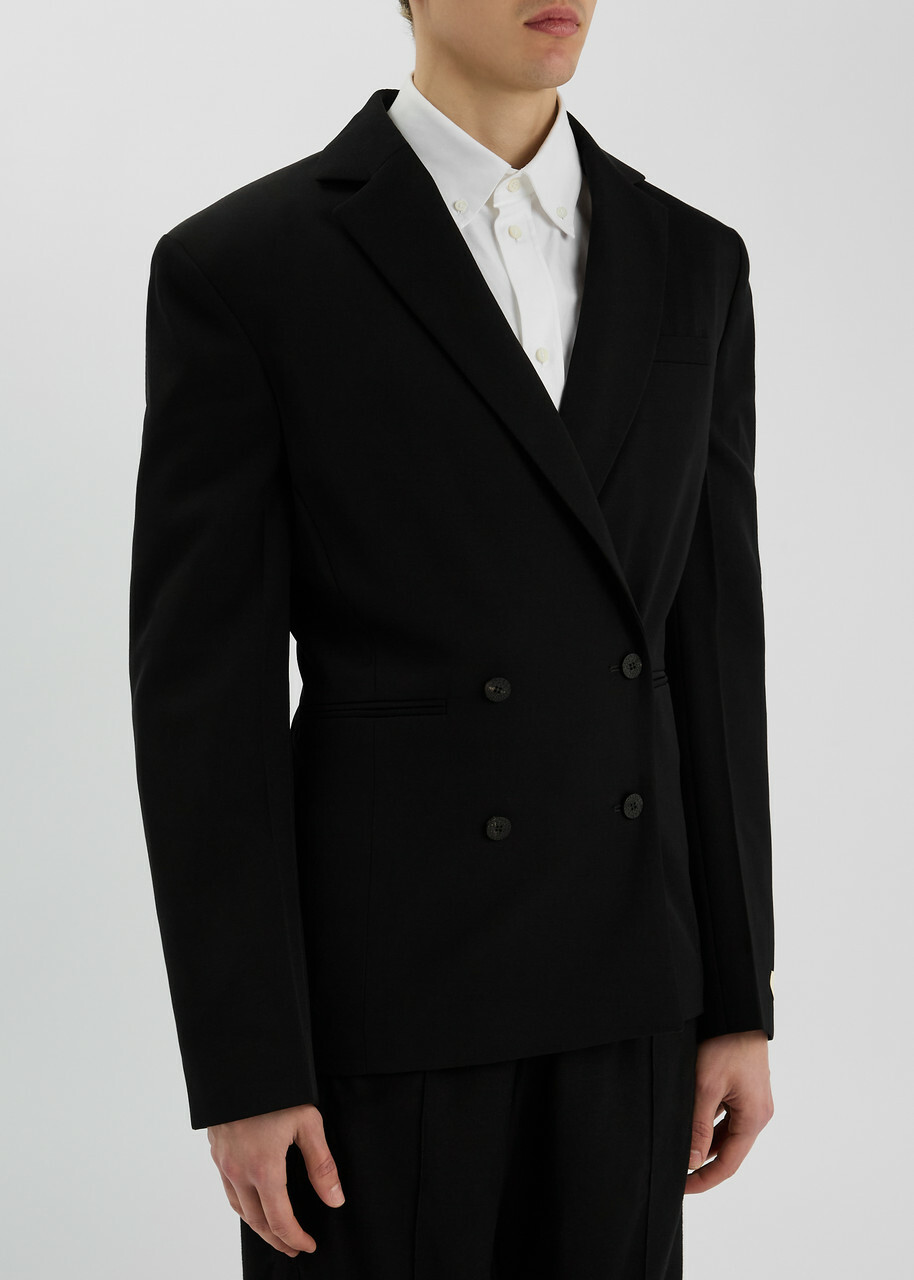 Jacquemus La Veste Fernando Wool Blazer Black