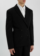 Jacquemus La Veste Fernando Wool Blazer Black