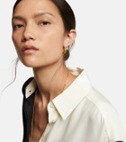 Loewe Nappa Small sterling silver earrings