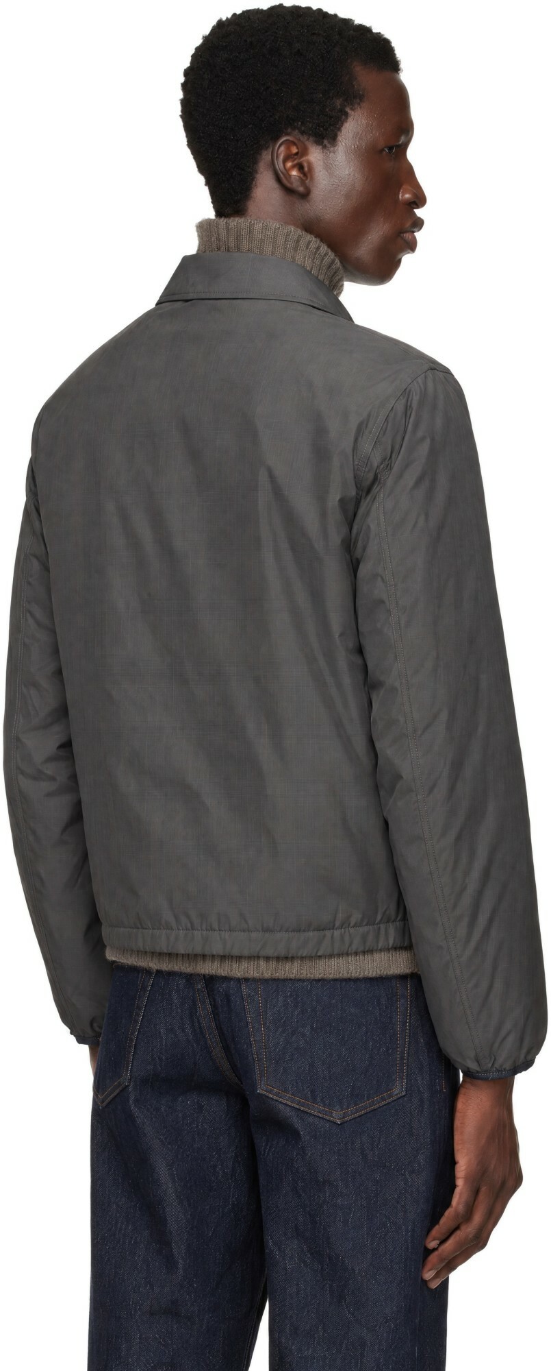 Burberry Gray Dalewood Jacket