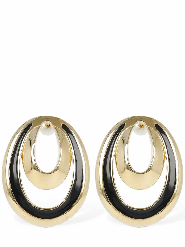 Photo: PUCCI Rombi Enameled Clip-on Earrings
