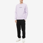 Fred Perry Authentic Men's Embroidered Sweat in Lilac Soul