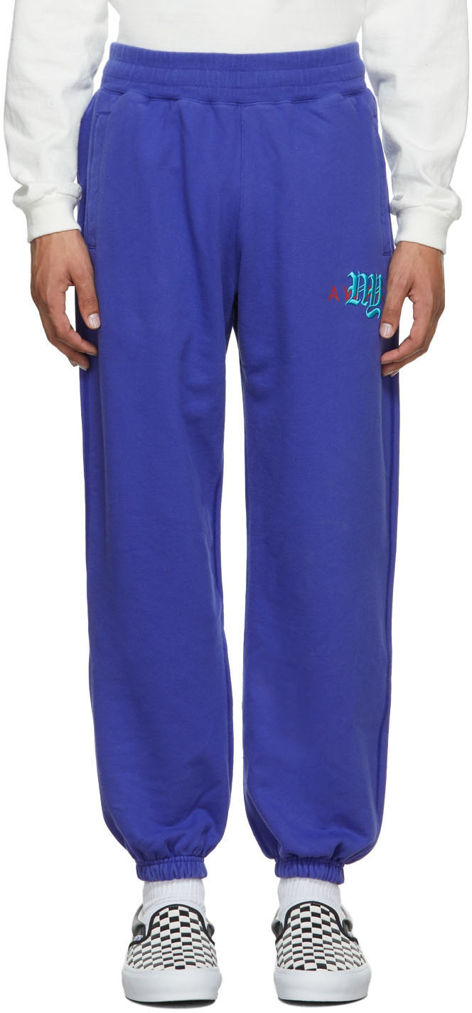 Awake NY Blue College Logo Lounge Pants