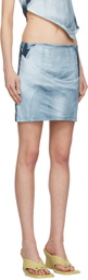 ELLISS SSENSE Exclusive Blue Serenity Miniskirt