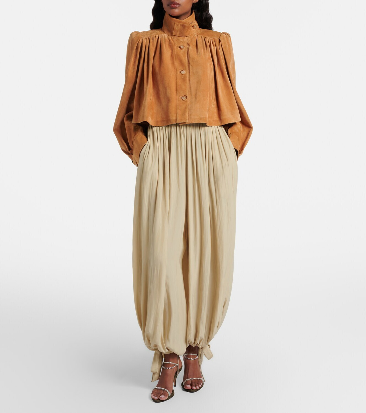 Chloé Pleated balloon pants