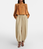 Chloé Pleated balloon pants