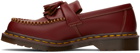 Dr. Martens Red Adrian Loafers