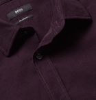 Hugo Boss - Cotton-Corduroy Shirt - Purple