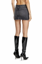Diesel Mini skirt in denim - Skirts Womens in Black