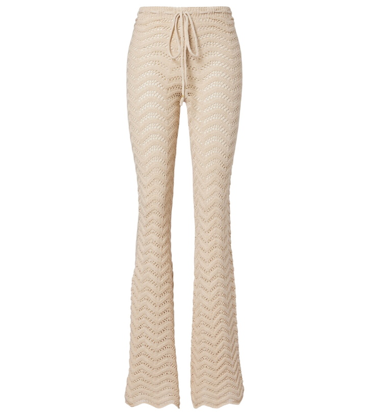 Photo: Bananhot Kim cotton-blend flared pants