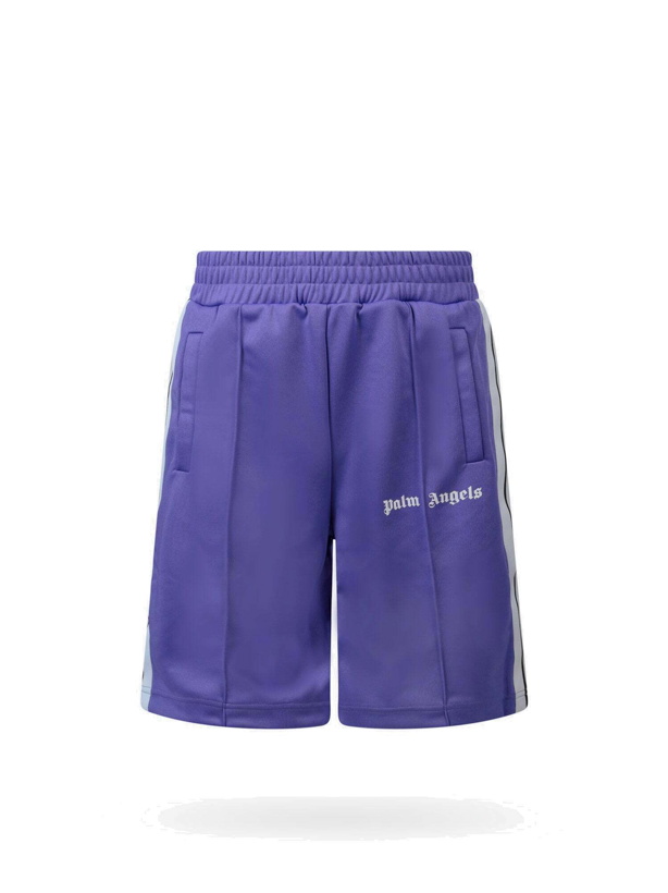 Photo: Palm Angels Bermuda Shorts Purple   Mens