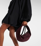 Khaite Olivia suede shoulder bag