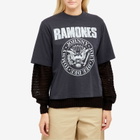 Undercover Women's Ramones Reversible Sweater in Charcoal