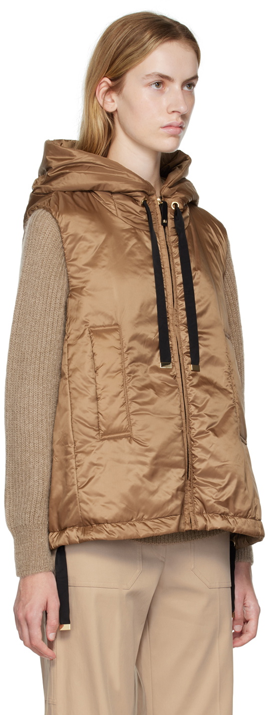 Max Mara Tan Greengo CameLuxe Vest