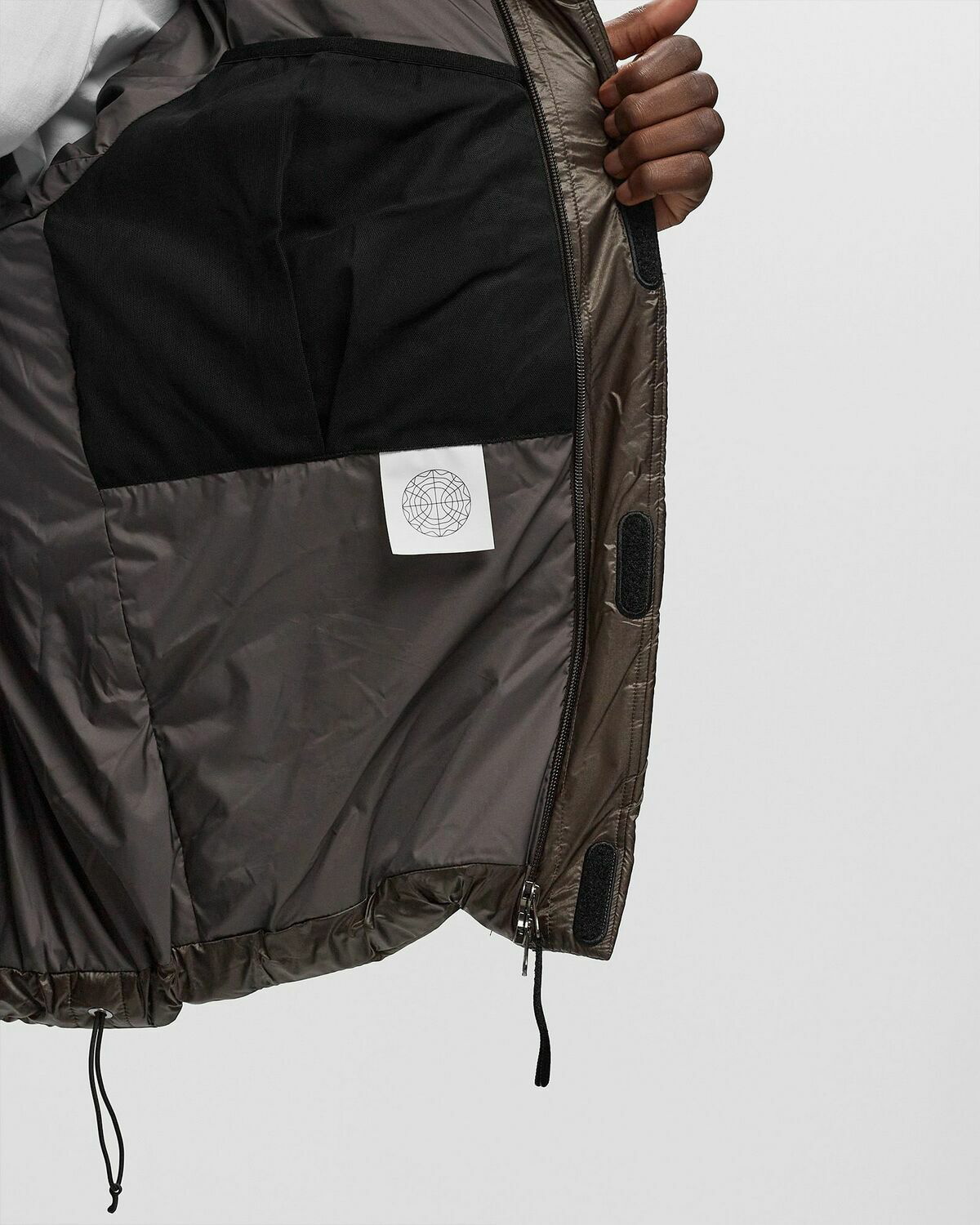 Goldwin Cloud Helicoid Parka Brown Down & Puffer Jackets Goldwin Cloud Helicoid Parka Brown Down & Puffer Jackets
