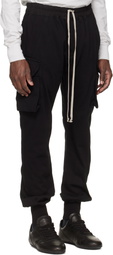 Rick Owens DRKSHDW Black Temple Mastodon Cut Sweatpants