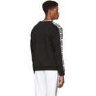 McQ Alexander McQueen Black Tape Big Sweatshirt