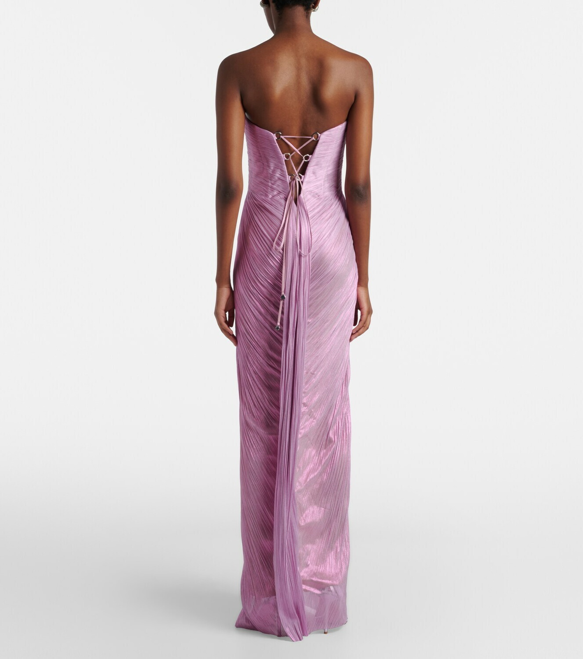 Maria Lucia Hohan Stephanie silk tulle bustier gown