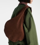 Aesther Ekme Ora Medium suede shoulder bag