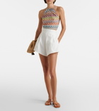 Missoni Zigzag lamé top