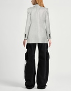 Mcm Womens Blazer in Silver