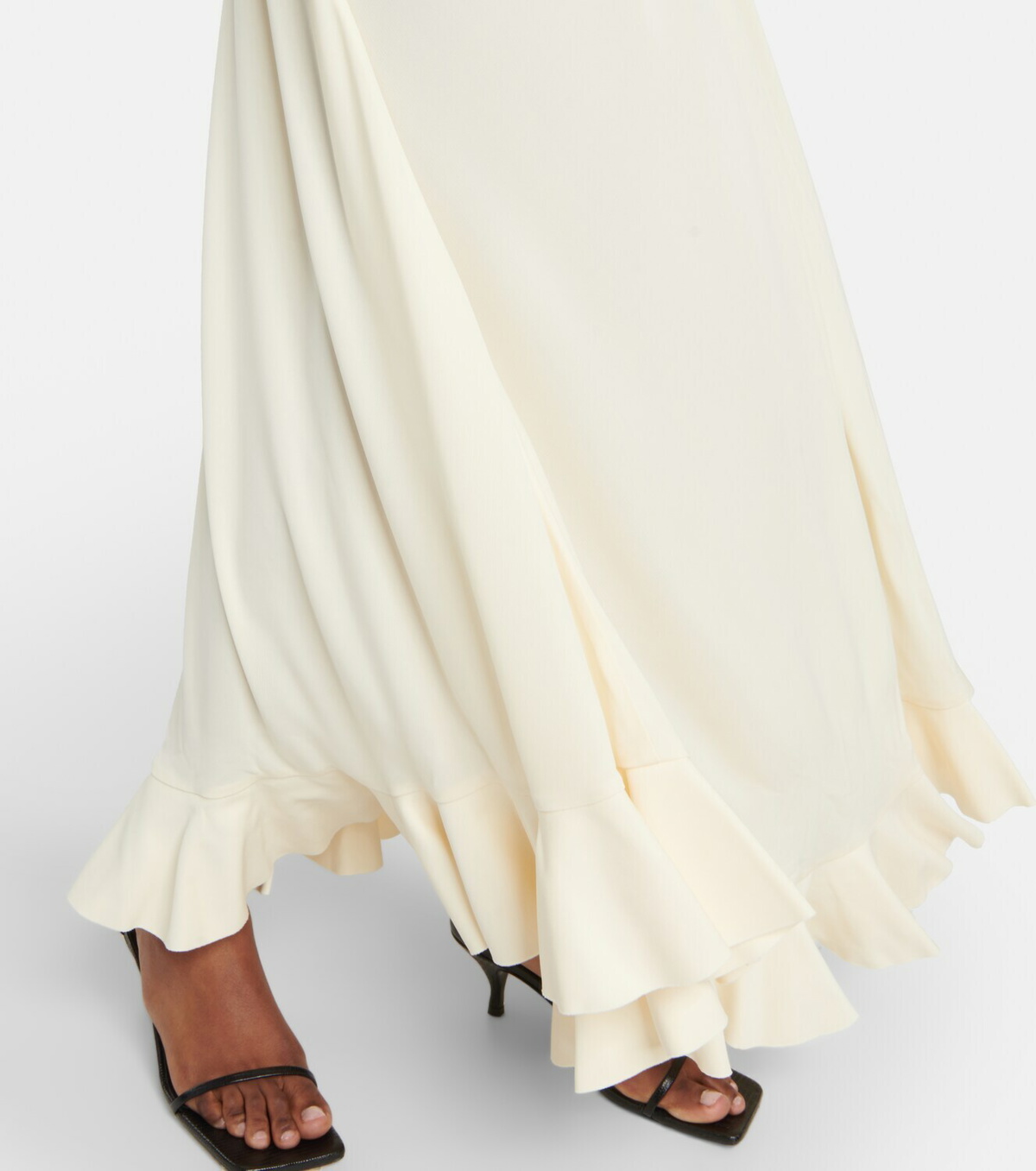 Proenza Schouler Ruched crpe maxi dress Proenza Schouler