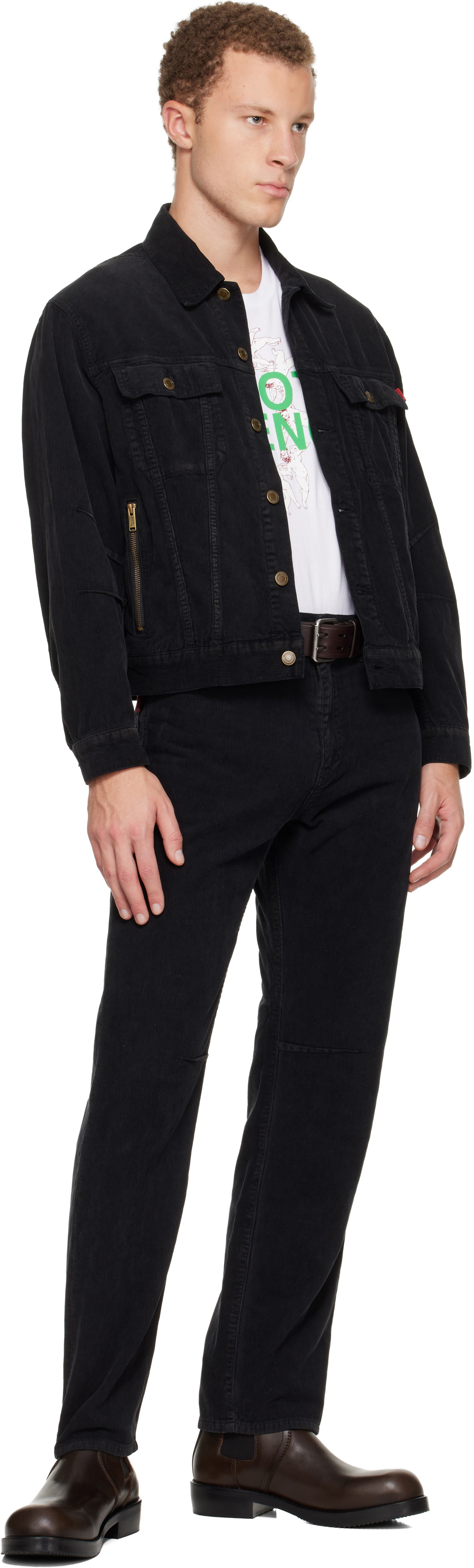 UNDERCOVER Black UC2E4506 Jeans