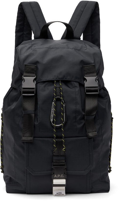 Photo: A.P.C. Navy Treck Backpack