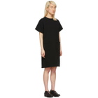 Chimala Black French Terry Dress