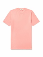 Altea - Lewis Slim-Fit Stretch-Cotton Jersey T-Shirt - Orange