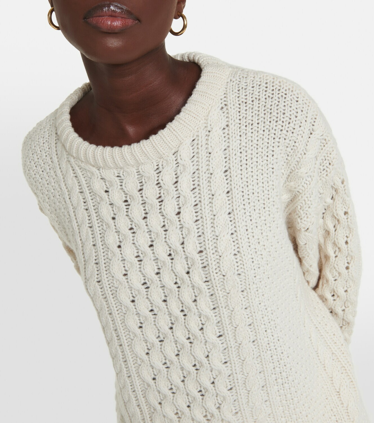 Toteme Cashmere Cable Knit Sweater 3 main image 0