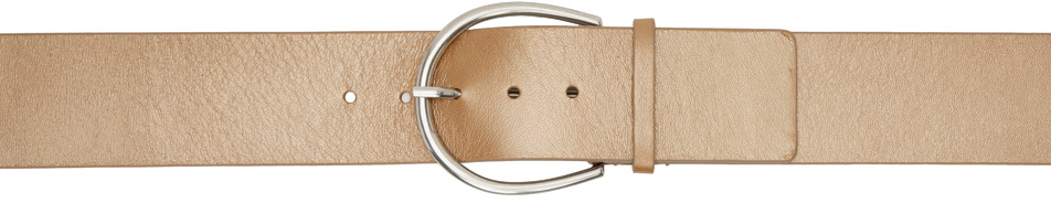 Maryam Nassir Zadeh Brown Vetiver Belt