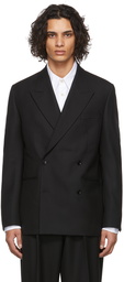 mfpen Black Double-Breasted Blazer