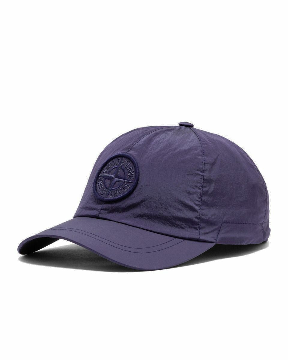 Photo: Stone Island Hat Purple - Mens - Caps