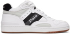 Polo Ralph Lauren White Polo CRT Sneakers