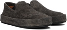 Marsèll Black Cassapelle Slip-On Sneakers