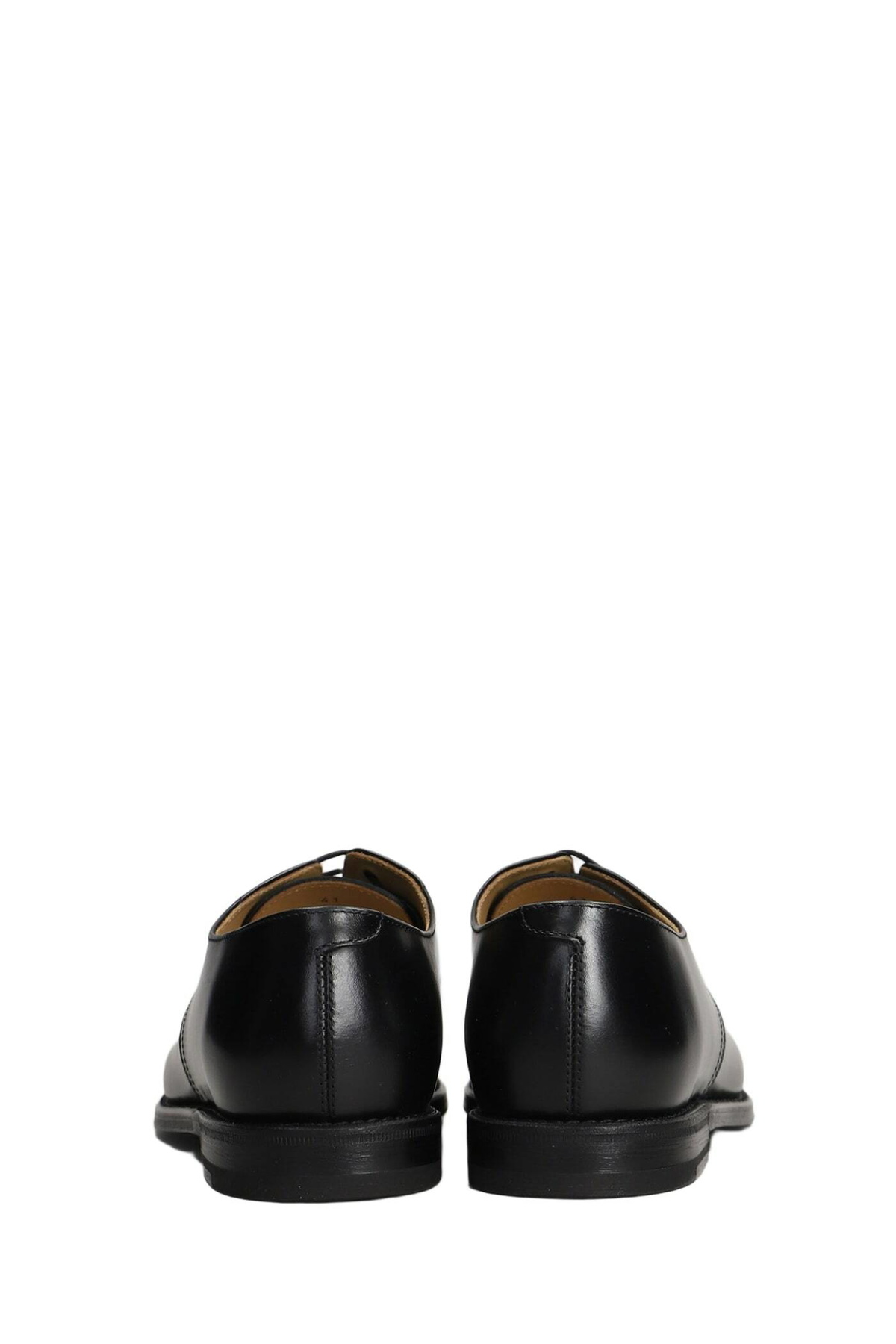 Henderson Baracco Lace Up Shoes In Black Leather