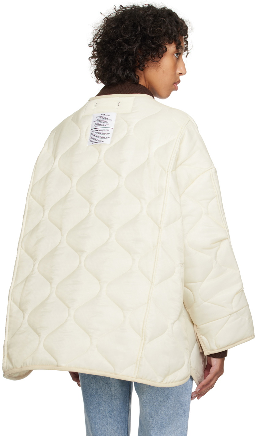The Frankie Shop Off-White Teddy Jacket The Frankie Shop The Frankie Shop Off-White Teddy Jacket The Frankie Shop