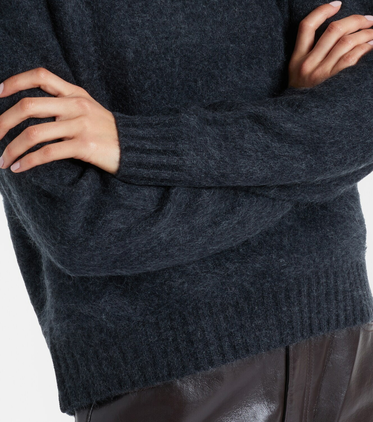 Dorothee Schumacher Fluffy Statements wool and cashmere sweater