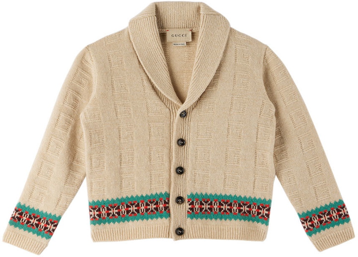 Photo: Gucci Baby Beige Angela Lynne Edition Square G Cardigan