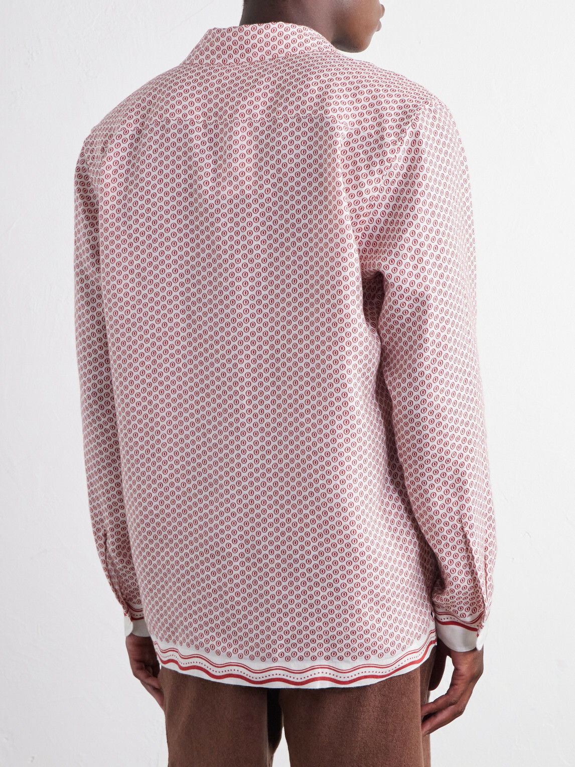 Orlebar Brown - Ridley Printed Linen Shirt - Pink
