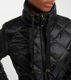 Max Mara Belted quilted down jacket