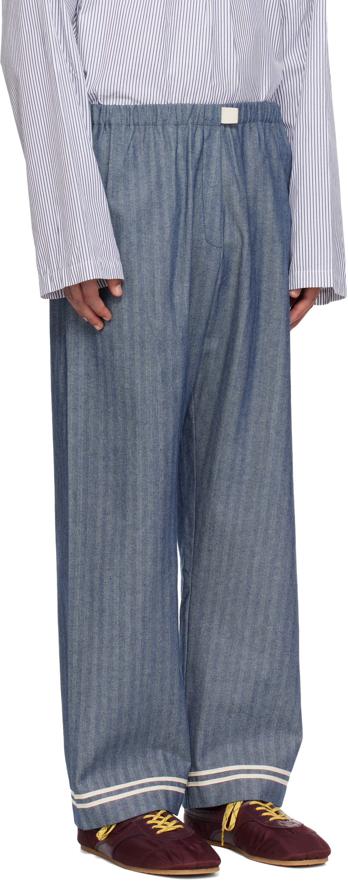 SC103 Navy Banner Trousers SC103