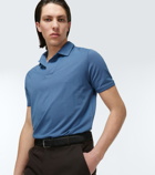 Loro Piana - Cotton and silk piqué polo shirt