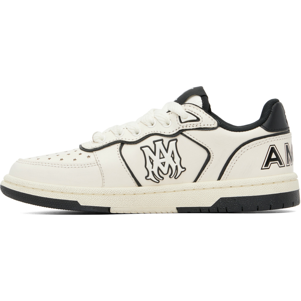 AMIRI Off-White & Black Newport Sneakers
