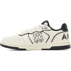AMIRI Off-White & Black Newport Sneakers