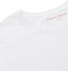 Derek Rose - Basel Stretch-Micro Modal Jersey T-Shirt - White